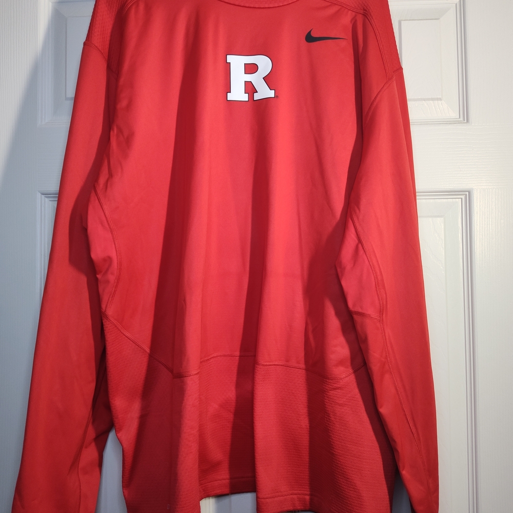 Nike Red 'R' Athletic Pullover - image 1